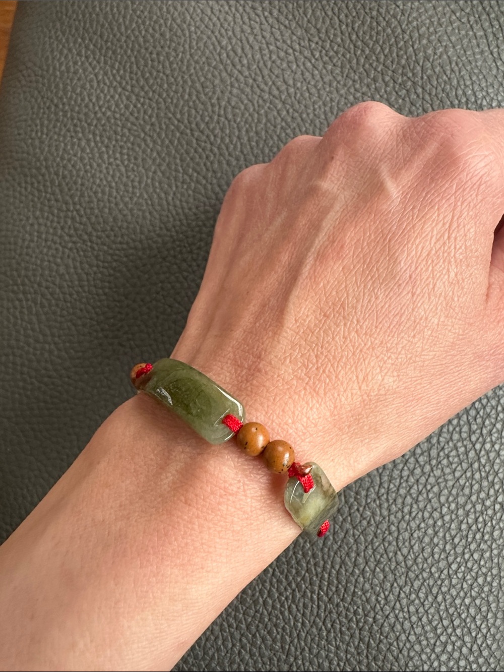 Vintage Chinese Jade Bracelet